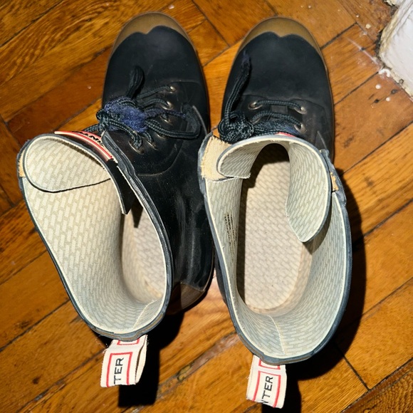 LAST CHANCE! Hunter lace up rainboots - Picture 5 of 6